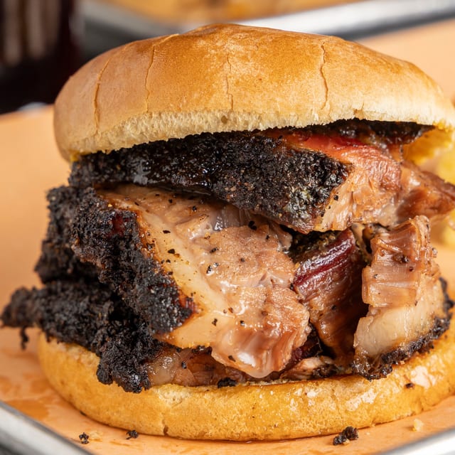 Big Joe Brisket Sandwich.