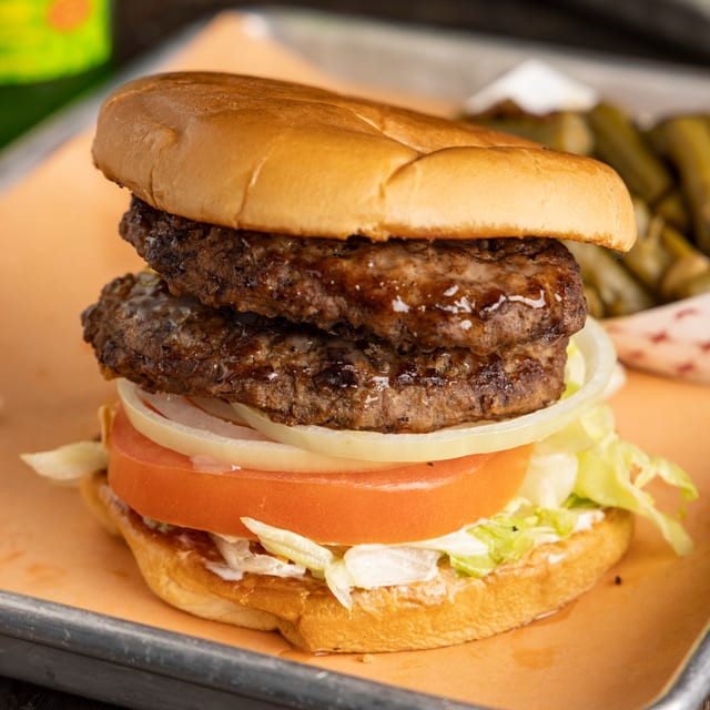 Double Hamburger.