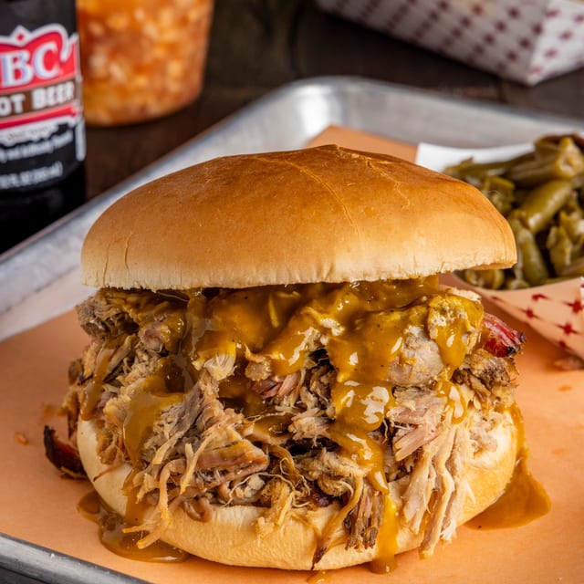 Big Joe Pork Sandwich.