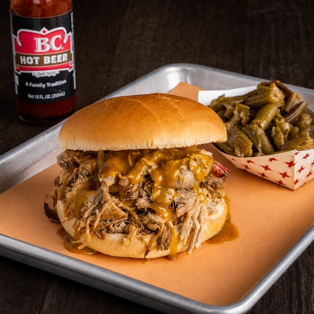 Big Joe Pork Sandwich.