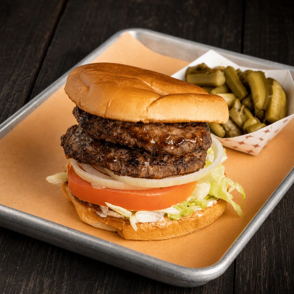 Double Hamburger.