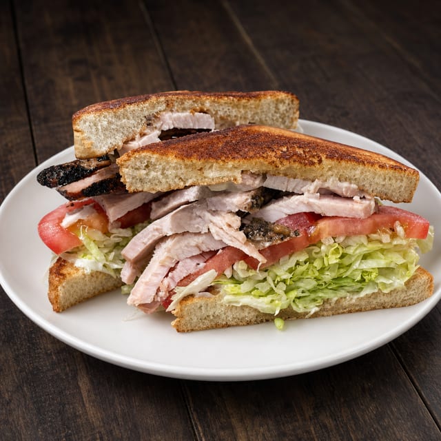 Smoked Turkey Sandwich.