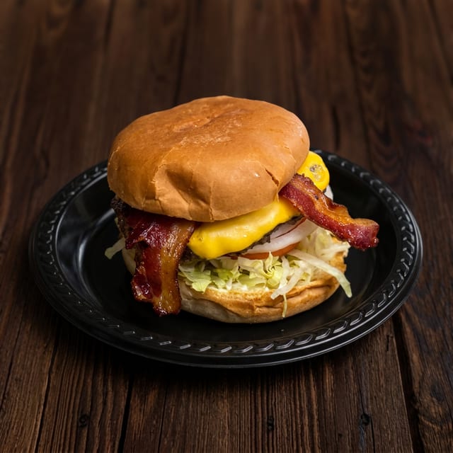 Bacon Cheeseburger.