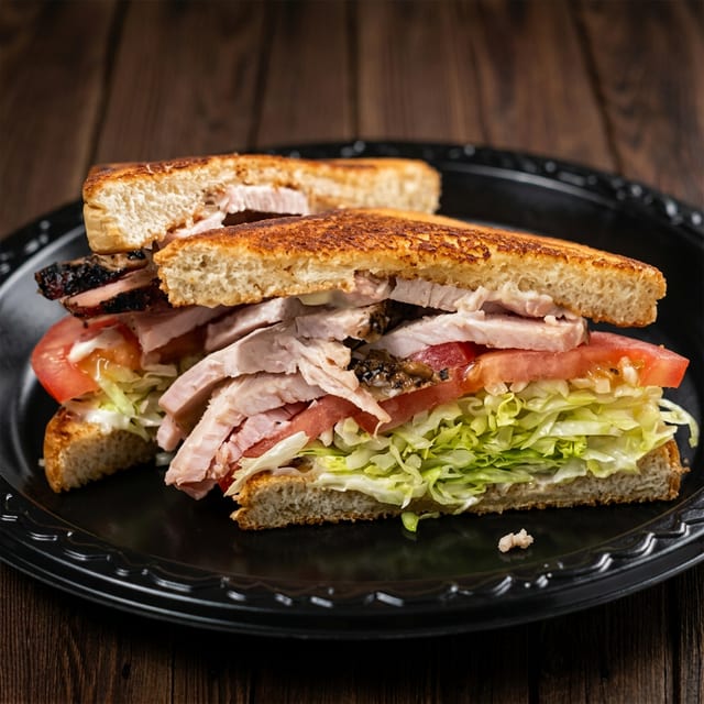 Smoked Turkey Sandwich.